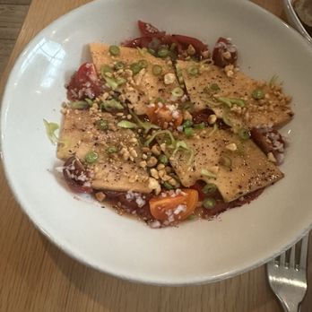 Henrietta Red - Tomato salad - New American Near Me - Nashville, Tennessee