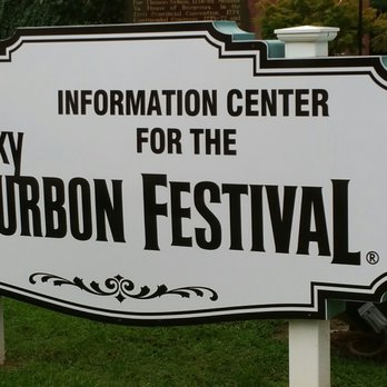 Bardstown - This sign is in front of the Courthouse during the annual Bourbon Festival. - Distilleries Near Me - Bardstown, Kentucky Bardstown - This sign is in front of the Courthouse during the annual Bourbon Festival. - Distilleries Near Me - Bardstown, Kentucky