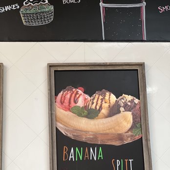 Claremont Cones Ice Cream - Banana Split Sundae - Ice Cream & Frozen Yogurt Near Me - Claremont, California Claremont Cones Ice Cream - Banana Split Sundae - Ice Cream & Frozen Yogurt Near Me - Claremont, California