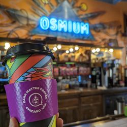 Osmium Coffee Bar - Barrel aged latte