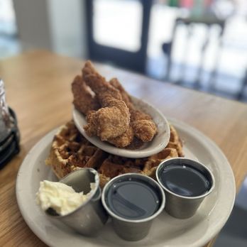 Bantam & Biddy - Ig: ea_yelpelite Fried Chicken and Cheddar Waffle - Gluten-Free Near Me - Chattanooga, Tennessee Bantam & Biddy - Ig: ea_yelpelite Fried Chicken and Cheddar Waffle - Gluten-Free Near Me - Chattanooga, Tennessee