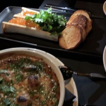 The Butcher's Table - French onion stew & Bone marrow - Steakhouses Near Me - Seattle, Washington