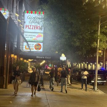 Gino's East - Magnificent Mile - Outside - Pizza Near Me - Chicago, Illinois Gino's East - Magnificent Mile - Outside - Pizza Near Me - Chicago, Illinois