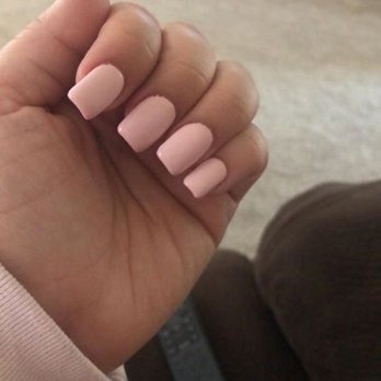 Nails by Ann - Awful chunky misshaped nails $45 - Nail Salons Near Me - Houston, Texas