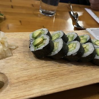 Sushi Thai Delight - Avocado & Cucumber Roll - Thai Near Me - Edmond, Oklahoma Sushi Thai Delight - Avocado & Cucumber Roll - Thai Near Me - Edmond, Oklahoma