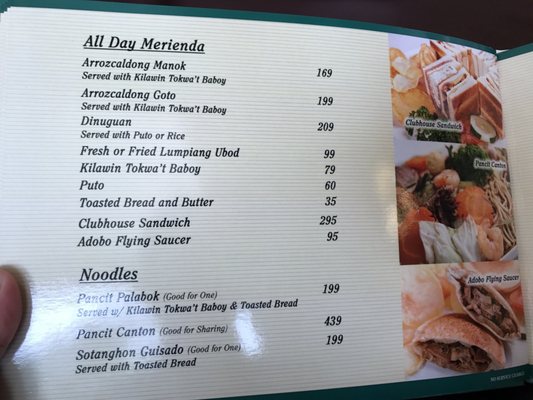 Menu photo 5 Alex III Quezon City, NCR