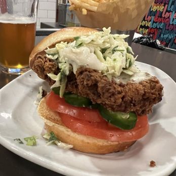 The Counter Santana Row - Southern Fried Chicken Sando - Burgers Near Me - San Jose, California
