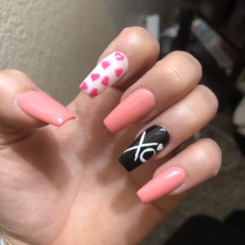 Nail Lovers  - Valentines nails - Nail Salons Near Me - Folsom, California