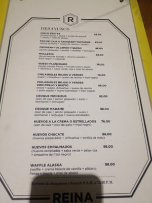 Menu photo 7 Reina Monterrey, NLE Menu photo 7 Reina Monterrey, NLE