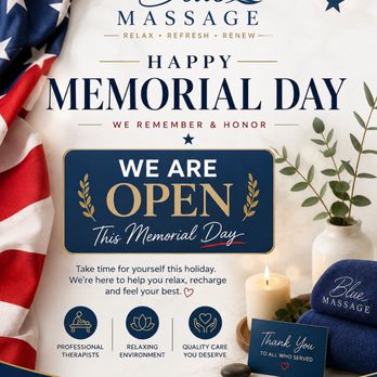 Blue Massage - Memorial Day Weekend at Blue Massage - Reflexology Near Me - Mesa, Arizona Blue Massage - Memorial Day Weekend at Blue Massage - Reflexology Near Me - Mesa, Arizona
