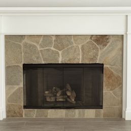 New Fireplace Mantel installed!