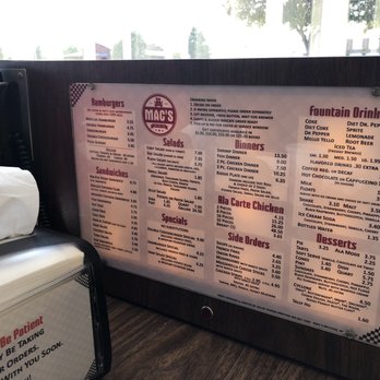 Mac's Drive-In - Menu and phone at Macs - New American Near Me - Mc Cook, Nebraska Mac's Drive-In - Menu and phone at Macs - New American Near Me - Mc Cook, Nebraska