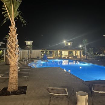 Element Barclay Station - Community pool stays open until 10pm. - Apartments Near Me - Wilmington, North Carolina