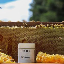 Noa Botanicals - Cannabis infused local honey at Noa Botanicals medical cannabis dispensary on O'ahu Hawai'i