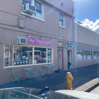 Peace Café - I had choice of up-front parking, woooot!! - Vegan Near Me - Honolulu, Hawaii Peace Café - I had choice of up-front parking, woooot!! - Vegan Near Me - Honolulu, Hawaii