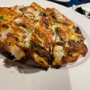 Riverside Korean Restaurant - Seafood pancake - Korean Near Me - Covington, Kentucky Riverside Korean Restaurant - Seafood pancake - Korean Near Me - Covington, Kentucky