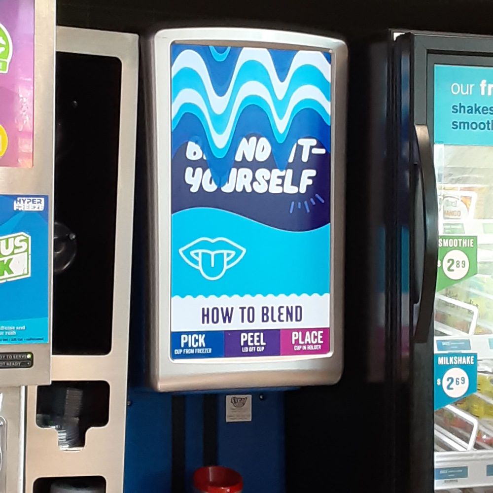 Cumberland Farms - This is pretty neat a do-it-yourself ice cream station - Gas Stations Near Me - MALTA, New York