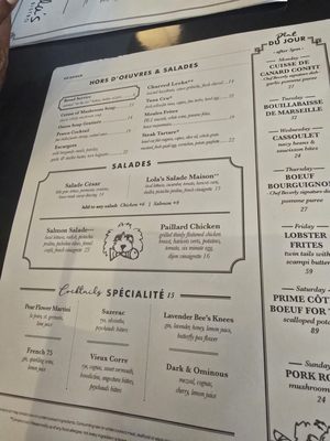 Menu photo 6 Lola’s Bistro Chagrin Falls, OH