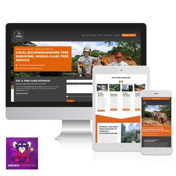 Indigo Marmoset - Chess Valley Tree Care website design - Web Design Near Me - Epsom, SRY Indigo Marmoset - Chess Valley Tree Care website design - Web Design Near Me - Epsom, SRY