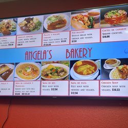 Angela's Bakery - Menú  Precios nuevos