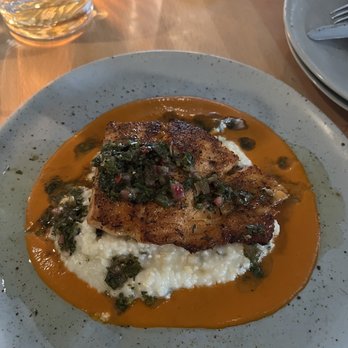 El Valle - Blackened salmon w grits - Mexican Near Me - Atlanta, Georgia
