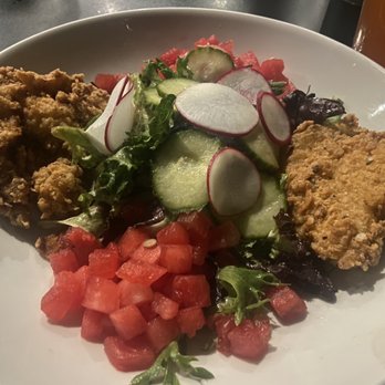 Coop 303 - Fried chicken salad - New American Near Me - Atlantic Beach, Florida Coop 303 - Fried chicken salad - New American Near Me - Atlantic Beach, Florida