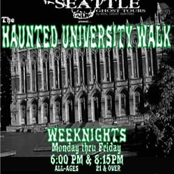 Spooked In Seattle Ghost Tours - University District on foot