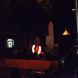 And them a Tahitian fire dancer, crazy cool