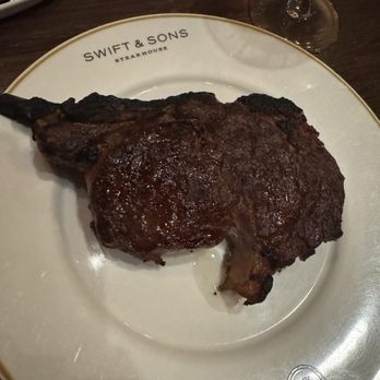 Swift & Sons Steakhouse - Bone 22oz Bone-In Ribeye** - American Near Me - Chicago, Illinois