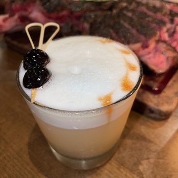 The Crunkleton - Old Fashioned Cocktail and Tomahawk Steak |IG @kurlykonnoisseur - Cocktail Bars Near Me - Charlotte, North Carolina
