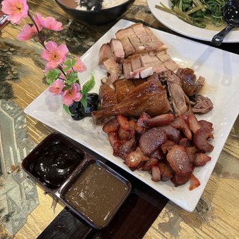 Yi Ge Asian Cuisine - BBQ 3 Platter - Cantonese Near Me - Clayton, North Carolina Yi Ge Asian Cuisine - BBQ 3 Platter - Cantonese Near Me - Clayton, North Carolina