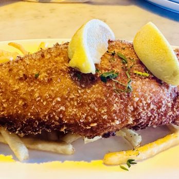 The Dead Fish - Look at the lightly battered HUGE fish and chips!! - Seafood Near Me - Crockett, California The Dead Fish - Look at the lightly battered HUGE fish and chips!! - Seafood Near Me - Crockett, California