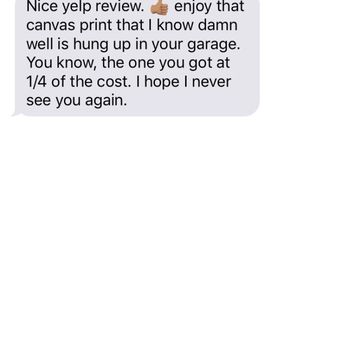 Coastal Signs Plus - This is a text message I got from Mark K. the owner of Coastal Creative. - Printing Services Near Me - El Cajon, California Coastal Signs Plus - This is a text message I got from Mark K. the owner of Coastal Creative. - Printing Services Near Me - El Cajon, California