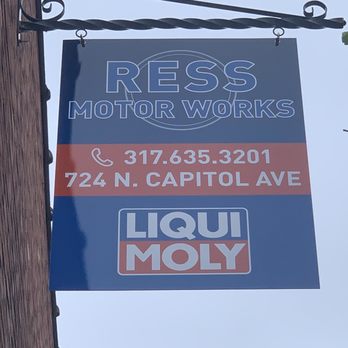 Ress Motor Works - New sign, same family owned business. - Auto Repair Near Me - Indianapolis, Indiana Ress Motor Works - New sign, same family owned business. - Auto Repair Near Me - Indianapolis, Indiana
