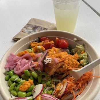 Radish Kitchen - My delicious meal perfect for patio dining on a hot day. - Salad Near Me - Franklin, Tennessee