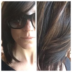 Salon Del Mar - Love this cut & color! Had a huge problem on my hands with at home coloring since moving here and I got fixed up right away.