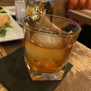 Leaf Bar & Lounge - Chrysanthemum Old Fashioned - Lounges Near Me - Flushing, New York