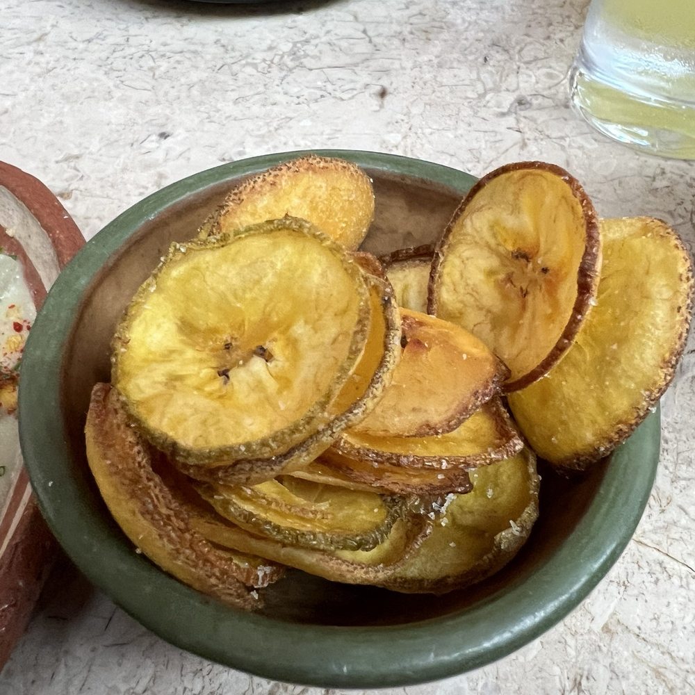 Si! Mon - Plantain chips (comes with ceviche) - Latin American Near Me - Los Angeles, California Si! Mon - Plantain chips (comes with ceviche) - Latin American Near Me - Los Angeles, California