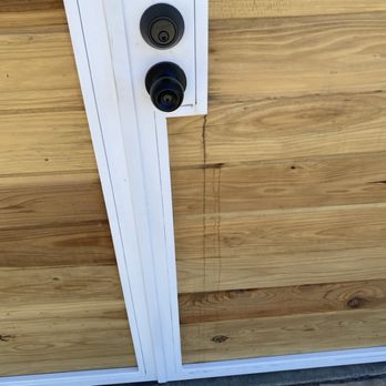 Secure Path Gates - Drip down from handle on larger side gate - Fences & Gates Near Me Secure Path Gates - Drip down from handle on larger side gate - Fences & Gates Near Me