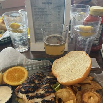 Gramma Dot's - Grouper Sandwich and a Stella - Seafood Near Me - Sanibel, Florida Gramma Dot's - Grouper Sandwich and a Stella - Seafood Near Me - Sanibel, Florida
