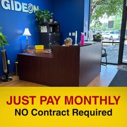 Pay monthly; NO contracts needed.