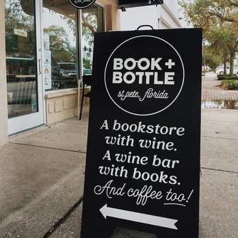 Book + Bottle - Book & Bottle Store Front - Bookstores Near Me - St. Petersburg, Florida