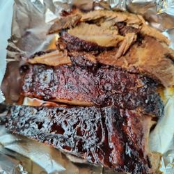 Bradford's BBQ - Ribs and brisket