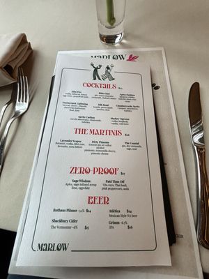 Menu photo 2 Marlow East New York, NY