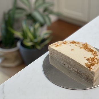 whaT’s More cake studio  - Earl grey crepe cake - Custom Cakes Near Me - Sunnyvale, California