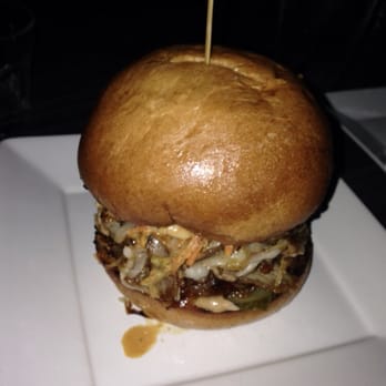 Bosscat Kitchen & Libations - Porchetta burger - New American Near Me - Irvine, California