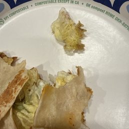 The lettuce is rotten