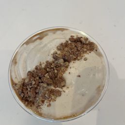 Chestnut Latte with Oat - YUM!