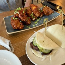 K wings and short rib buns K wings and short rib buns
