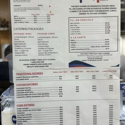 Menu Menu